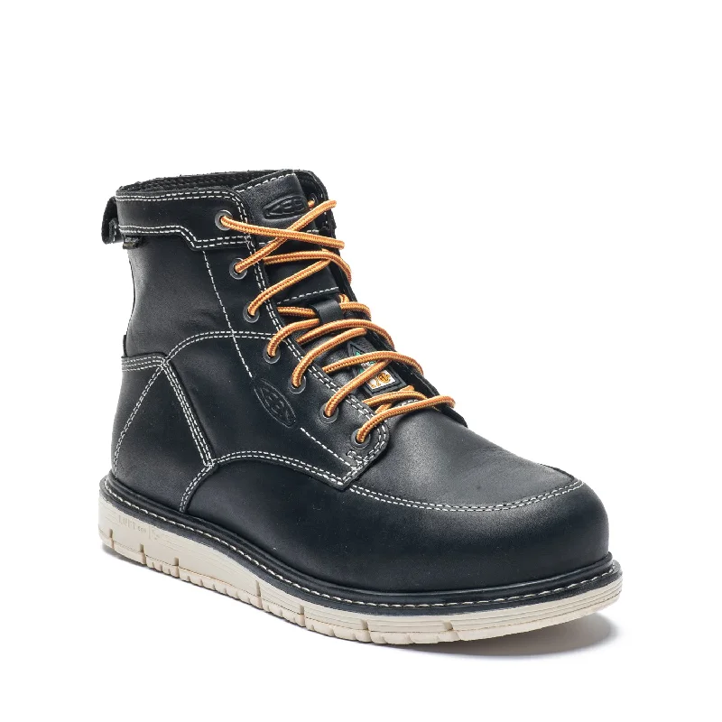 Men's work & safety boots with a flame - resistant upper for firefighting or welding workSan Jose WP Men's 6" Aluminum Toe Work Boots 1027083 - Limited Sizing