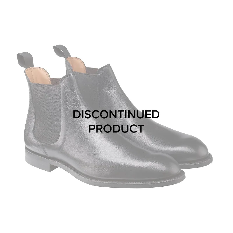 Men's decorative buckle Chelsea boots for a more ornate styleChelsea 5 Black Milled Calf Men's decorative buckle Chelsea boots for a more ornate styleChelsea 5 Black Milled Calf