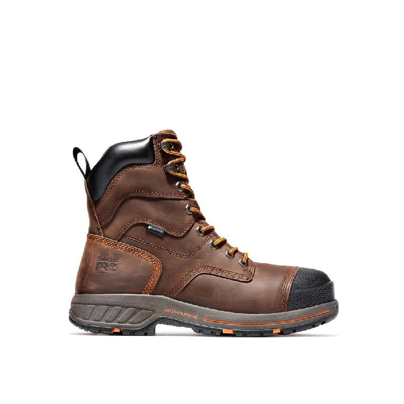 Men's work & safety boots with a high - traction lug pattern for uneven groundHelix HD 8 Inch Composite-Toe Waterproof Work Boot Brown Men's work & safety boots with a high - traction lug pattern for uneven groundHelix HD 8 Inch Composite-Toe Waterproof Work Boot Brown