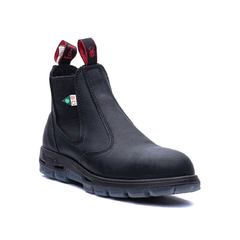 Men's breathable mesh - lined work & safety boots for hot weatherBobcat 6" steel toe leather work boots PSBBK