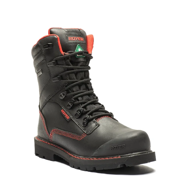 Men's water - repellent leather work & safety boots for outdoor workRevolt Men's 8" composite toe leather work boots 8900RT
