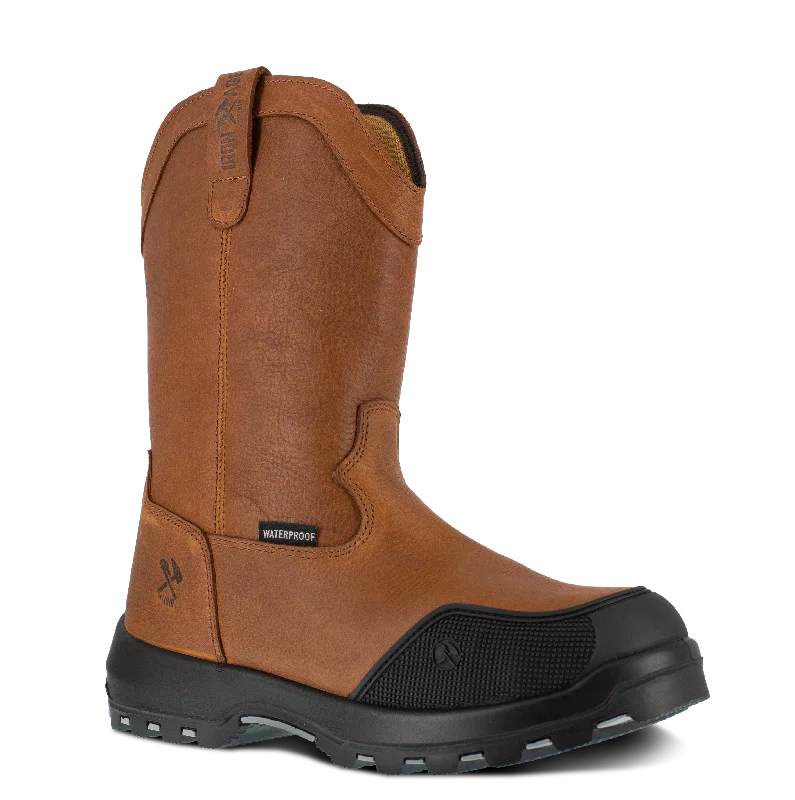 Men's work & safety boots with a reflective strip for low - light visibilityIron Age IA0190 Immortalizer Crack Resistant Concrete Work Boots Men's work & safety boots with a reflective strip for low - light visibilityIron Age IA0190 Immortalizer Crack Resistant Concrete Work Boots