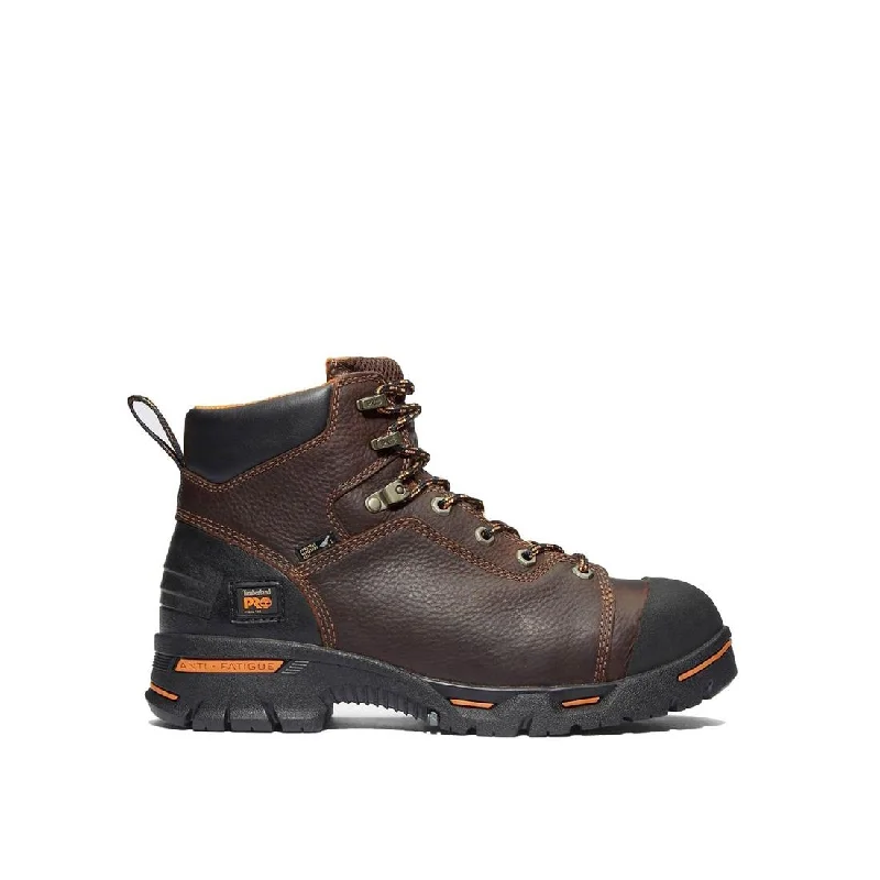 Men's work & safety boots with a cushioned midsole for comfortEndurance 6 Inch Steel-Toe PR Work Boot Brown