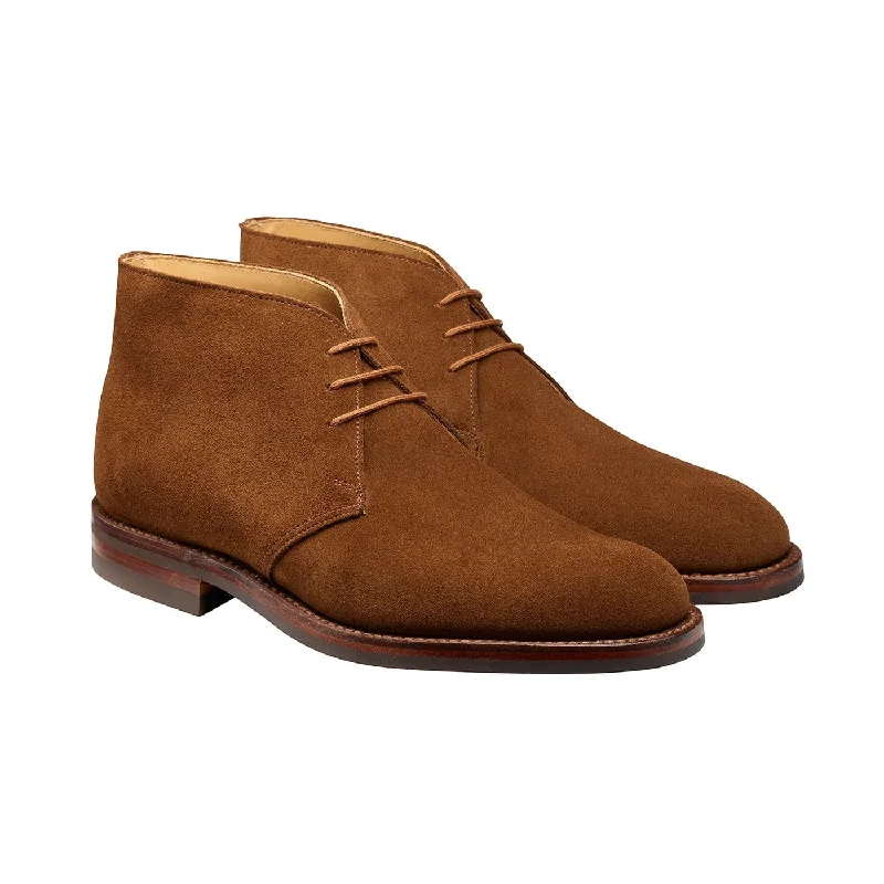 Men's lightweight chukka boots for easy mobility and long - distance walkingChiltern Snuff Suede Men's lightweight chukka boots for easy mobility and long - distance walkingChiltern Snuff Suede