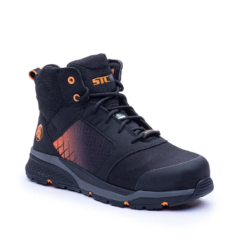 Men's shock - absorbing work & safety boots for long - hours standingTrainer 6 Men's Composite Toe Work Boots 29070