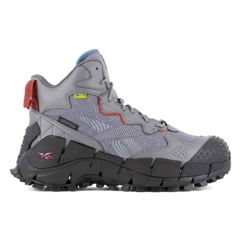 Men's work & safety boots with a toe cap made of aluminum alloyZig Kinetica Edge II Composite-Toe Work Boot Gray/Red Men's work & safety boots with a toe cap made of aluminum alloyZig Kinetica Edge II Composite-Toe Work Boot Gray/Red