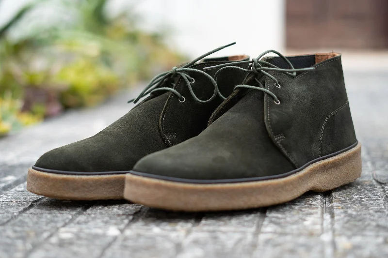 Men's high - top chukka boots for extra ankle support and a bold stylePlaytime by Hutton Absinthe Tobacco Men's high - top chukka boots for extra ankle support and a bold stylePlaytime by Hutton Absinthe Tobacco