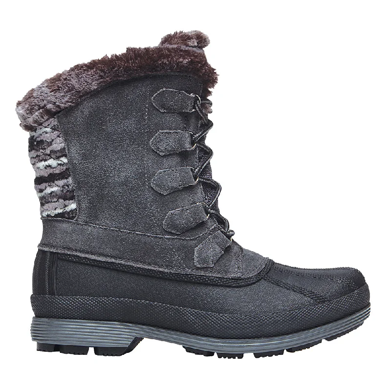Men's carbon fiber shank - supported snow bootsLumi Tall Lace Duck Boots