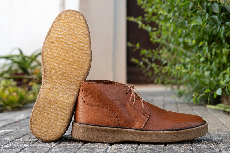 Men's puncture - resistant chukka boots for outdoor activitiesPlaytime by Hutton English Tobacco Leaf Men's puncture - resistant chukka boots for outdoor activitiesPlaytime by Hutton English Tobacco Leaf