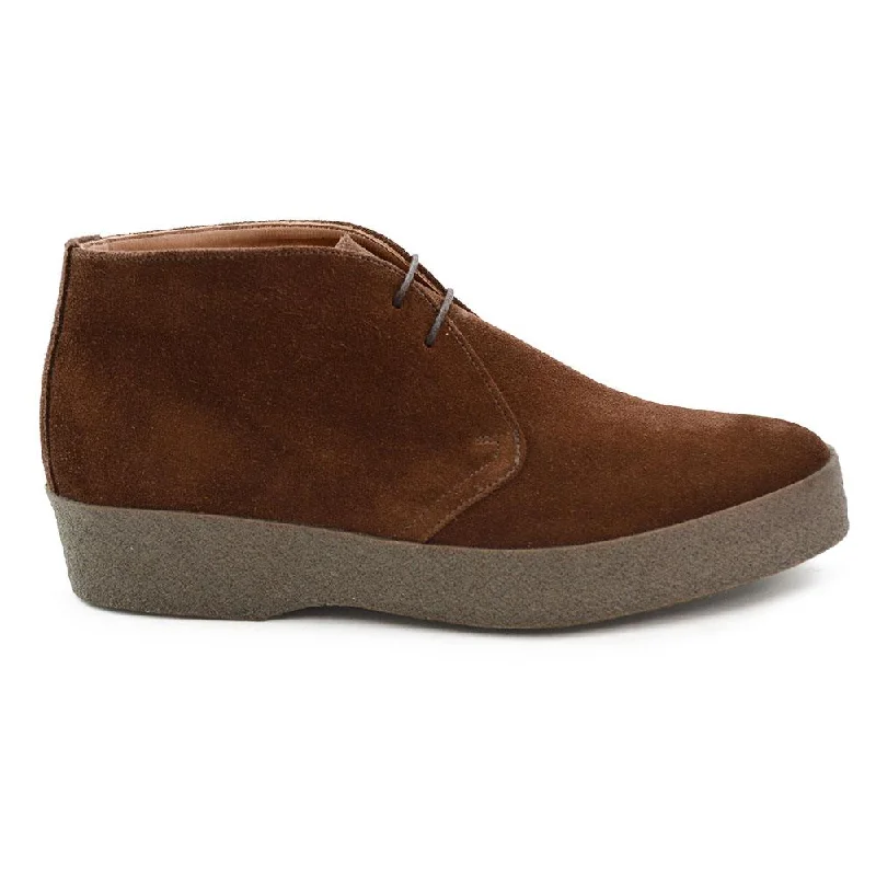 Men's leather and mesh hybrid desert boots for enhanced ventilationSanders HI-TOP Chukka Boot Men's leather and mesh hybrid desert boots for enhanced ventilationSanders HI-TOP Chukka Boot