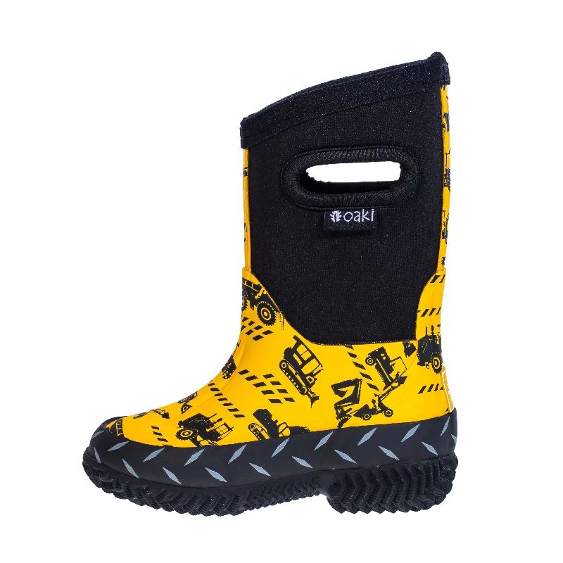 Men's water - resistant snow boots for slushy conditionsConstruction Neoprene Rain/Snow Boots