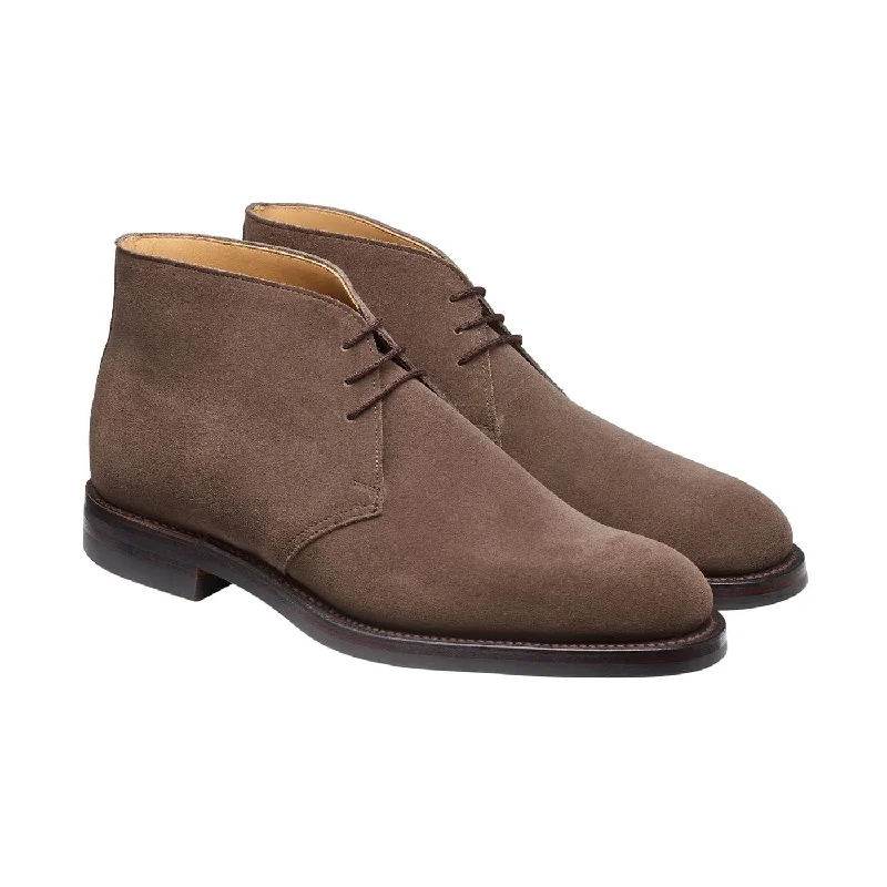 Men's two - tone chukka boots in brown and tan for a stylish contrastChiltern Slate Suede Men's two - tone chukka boots in brown and tan for a stylish contrastChiltern Slate Suede