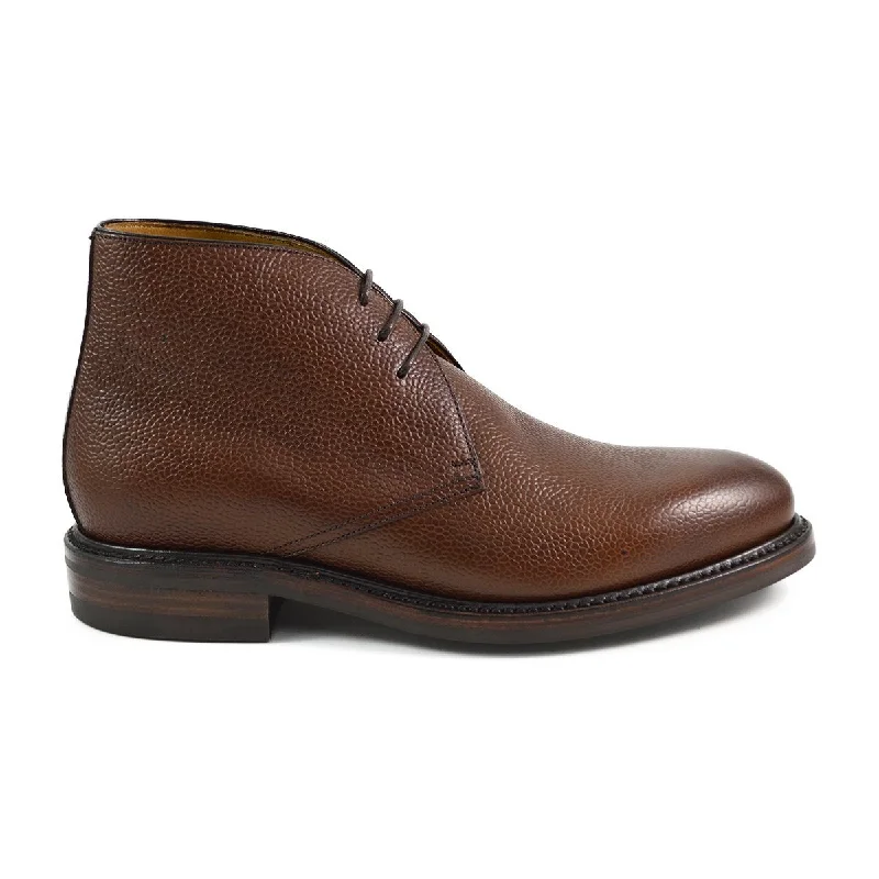 Men's classic brown leather chukka boots with a minimalist designBerwick 1707 Chukka Boot (320) - Dark Brown Grain Men's classic brown leather chukka boots with a minimalist designBerwick 1707 Chukka Boot (320) - Dark Brown Grain