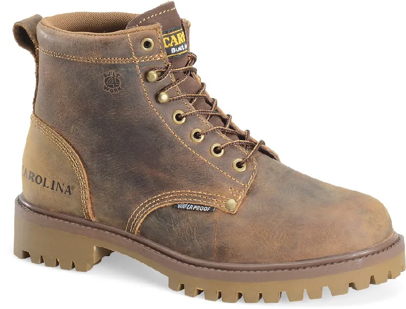 Men's metatarsal guard work & safety boots for heavy - duty tasksCarolina CA7558 Marlboro Lo Steel Toe Work Boots
