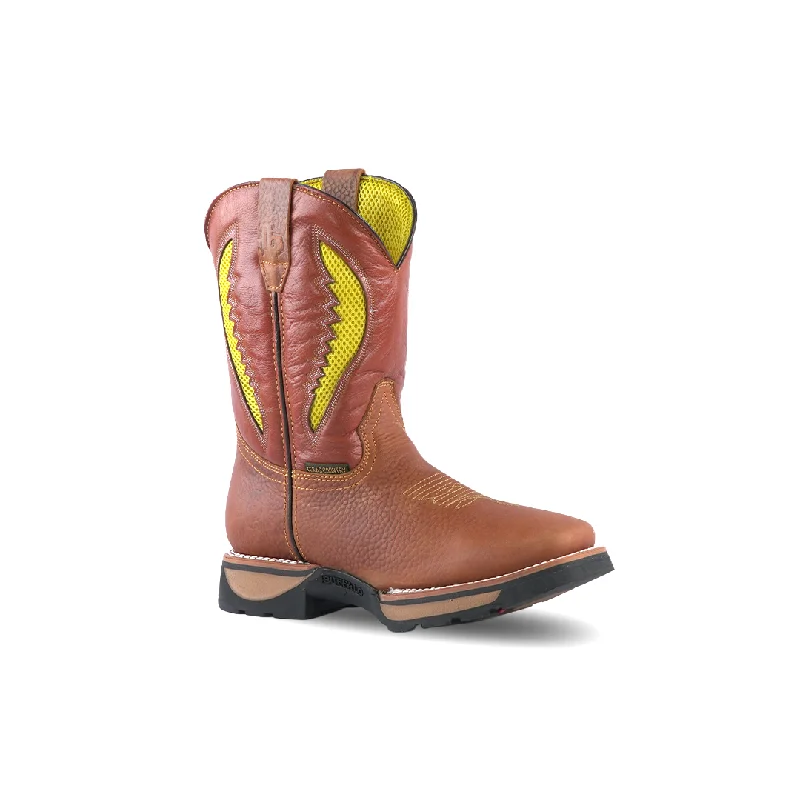 Men's heat - resistant work & safety boots for foundry jobsTexas Country Work Boot Rino Miel 6087