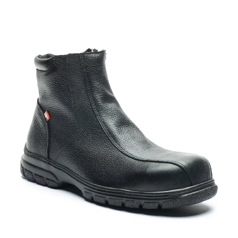 Men's shock - absorbing work & safety boots for long - hours standingQuentin Men's 6" Composite Toe Work Boots 547239BLK