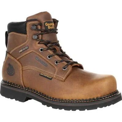 Men's work & safety boots with a padded collar for ankle comfortGeorgia Boot GB00322 Giant Revamp Internal Met Waterproof Work Boots Men's work & safety boots with a padded collar for ankle comfortGeorgia Boot GB00322 Giant Revamp Internal Met Waterproof Work Boots