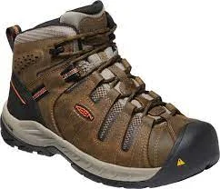 Men's ESD (electro - static discharge) work & safety boots for cleanroom environmentsMen's Flint II Mid (Soft Toe)