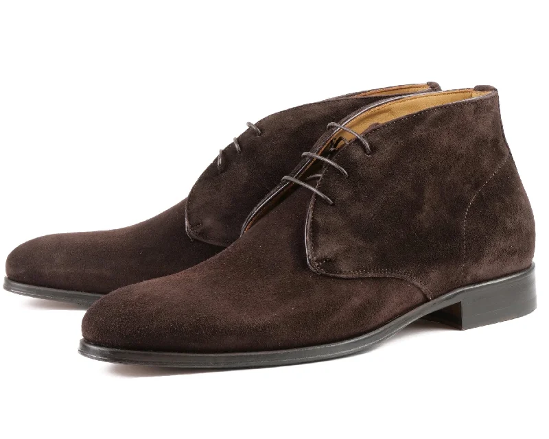 Men's breathable canvas desert boots for warm climatesHamilton Chukka Boot Brown Suede Men's breathable canvas desert boots for warm climatesHamilton Chukka Boot Brown Suede