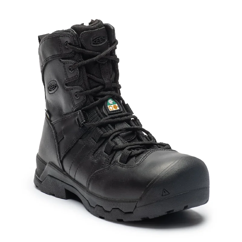 Men's breathable mesh - lined work & safety boots for hot weatherOshawa Duty Men's 8" composite toe leather work boots 1022107