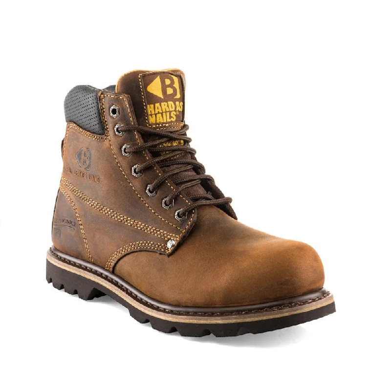 Men's work & safety boots with a cushioned midsole for comfortBuckler B425SM Leather Lined Goodyear Welted Safety Lace Work Boot Men's work & safety boots with a cushioned midsole for comfortBuckler B425SM Leather Lined Goodyear Welted Safety Lace Work Boot