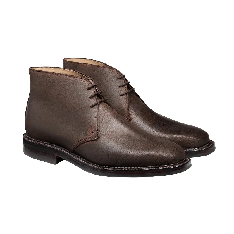 Men's suede - like synthetic chukka boots for a budget - friendly alternativeMolton Dark Brown Rough-Out Suede Men's suede - like synthetic chukka boots for a budget - friendly alternativeMolton Dark Brown Rough-Out Suede