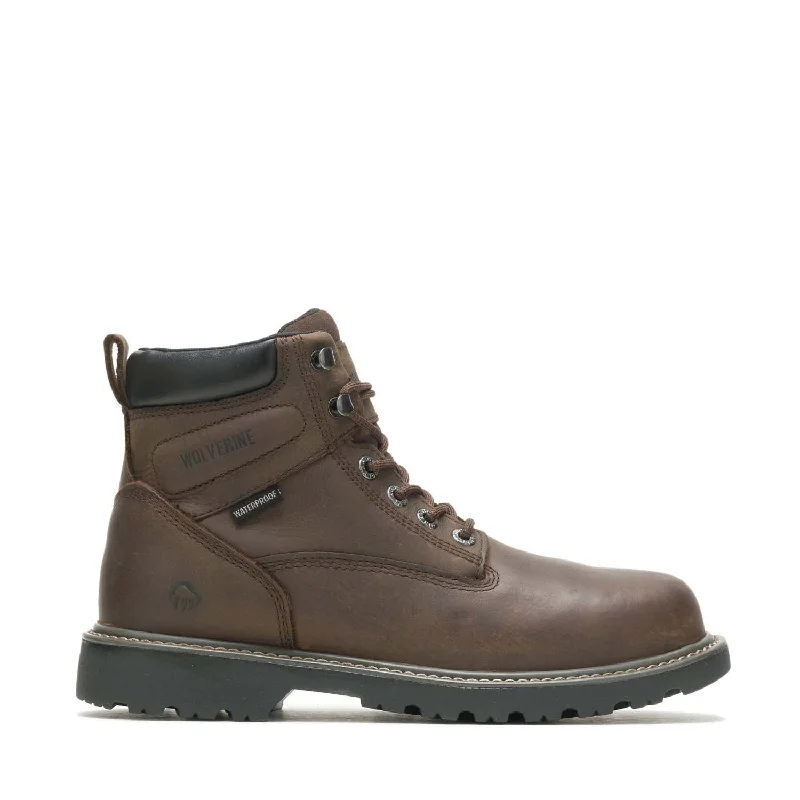 Men's shock - absorbing work & safety boots for long - hours standingFloorhand 6 Inch Soft-Toe Boot Brown