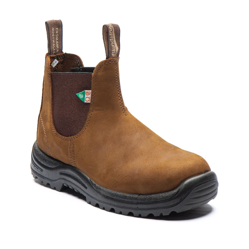 Men's ESD (electro - static discharge) work & safety boots for cleanroom environmentsMen's Steel Toe Work & Safety Boots 164