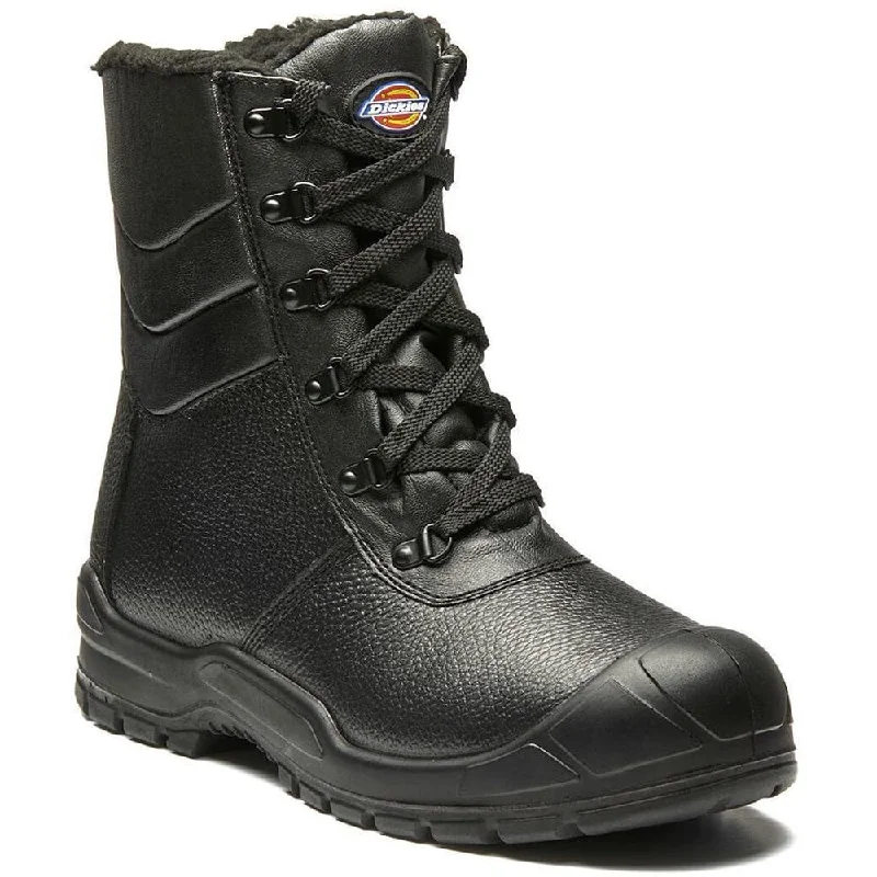 Men's ESD (electro - static discharge) work & safety boots for cleanroom environmentsDickies Caspian Fur Lined Winter Warm Work Boot FA9009