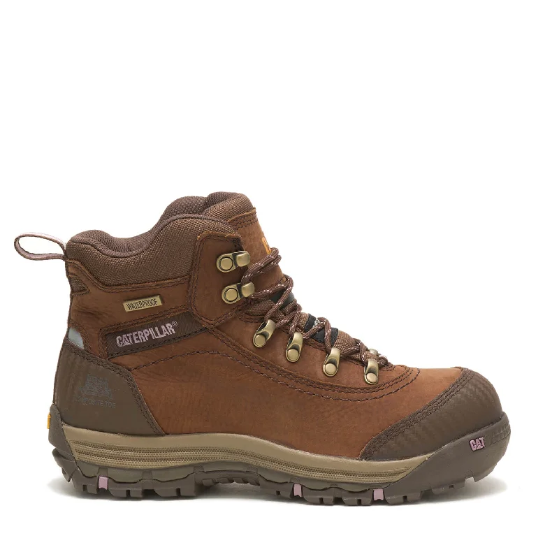 Men's insulated work & safety boots for cold - climate workWomen's Ally Composite-Toe Waterproof Work Boot Brown Men's insulated work & safety boots for cold - climate workWomen's Ally Composite-Toe Waterproof Work Boot Brown