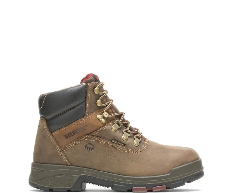 Men's metatarsal guard work & safety boots for heavy - duty tasksWolverine Men's Cabor EPX® 6" Comp Toe Work Boot