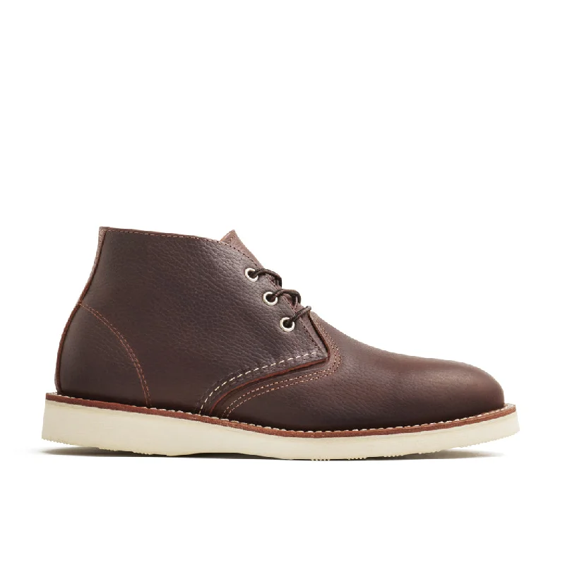 Men's distressed leather desert boots with a rugged, worn - in appearanceChukka Boots 3141 - Briar Oil Slick