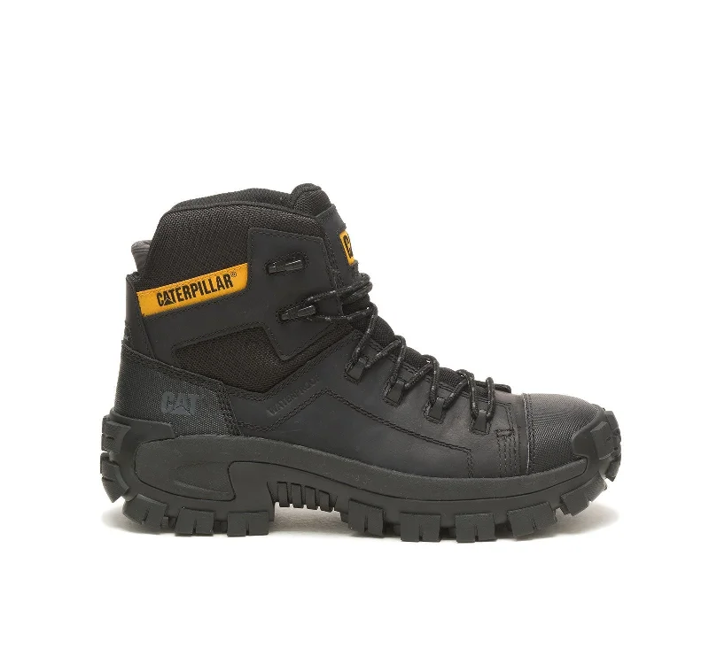Men's work & safety boots with a high - traction lug pattern for uneven groundInvader Composite-Toe Waterproof Hiker Work Boot Black