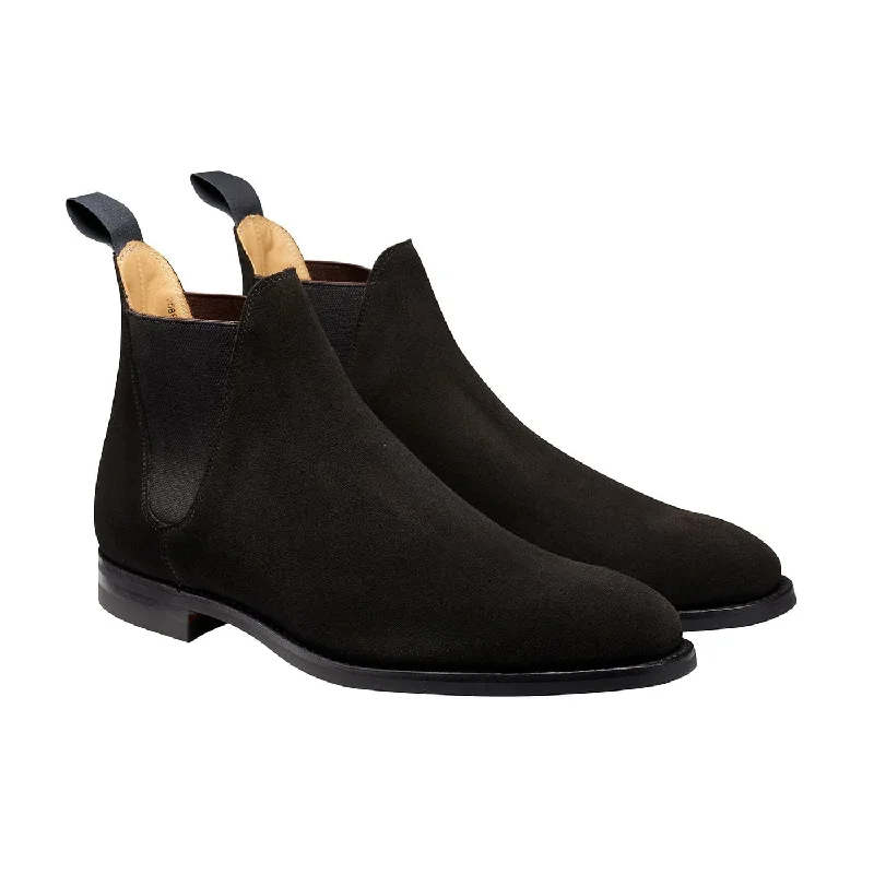 Men's anti - slip Chelsea boots with a durable rubber sole for safetyChelsea 8 Black Suede Men's anti - slip Chelsea boots with a durable rubber sole for safetyChelsea 8 Black Suede