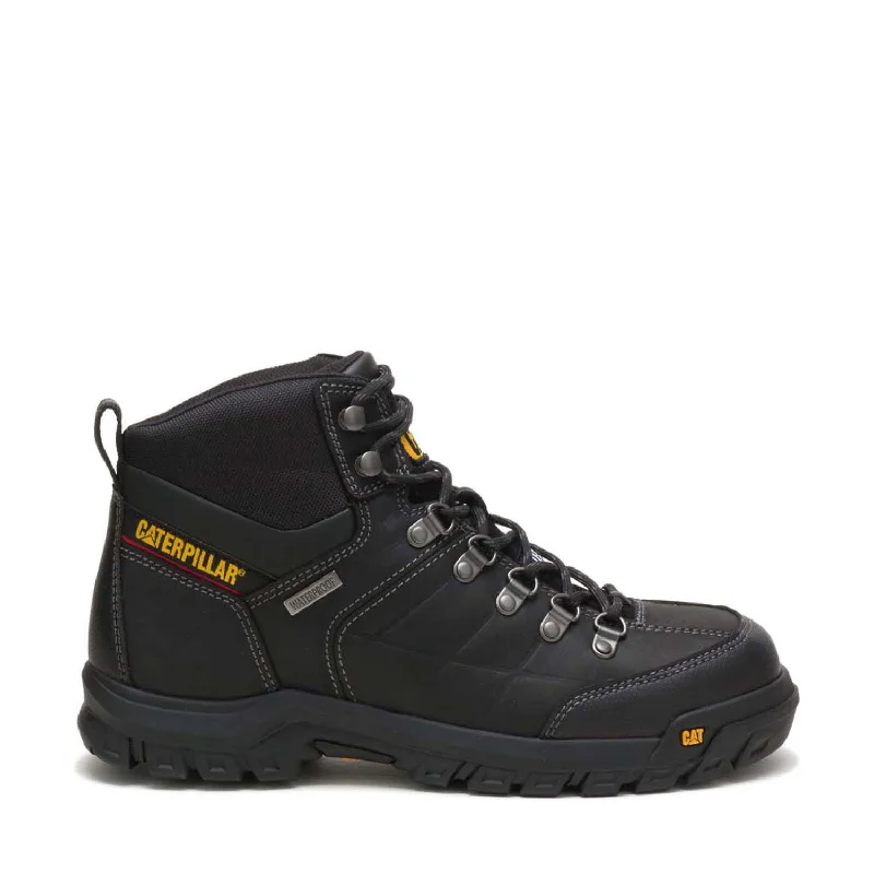Men's work & safety boots with a toe cap made of aluminum alloyThreshold Steel-Toe Waterproof Work Boot Black
