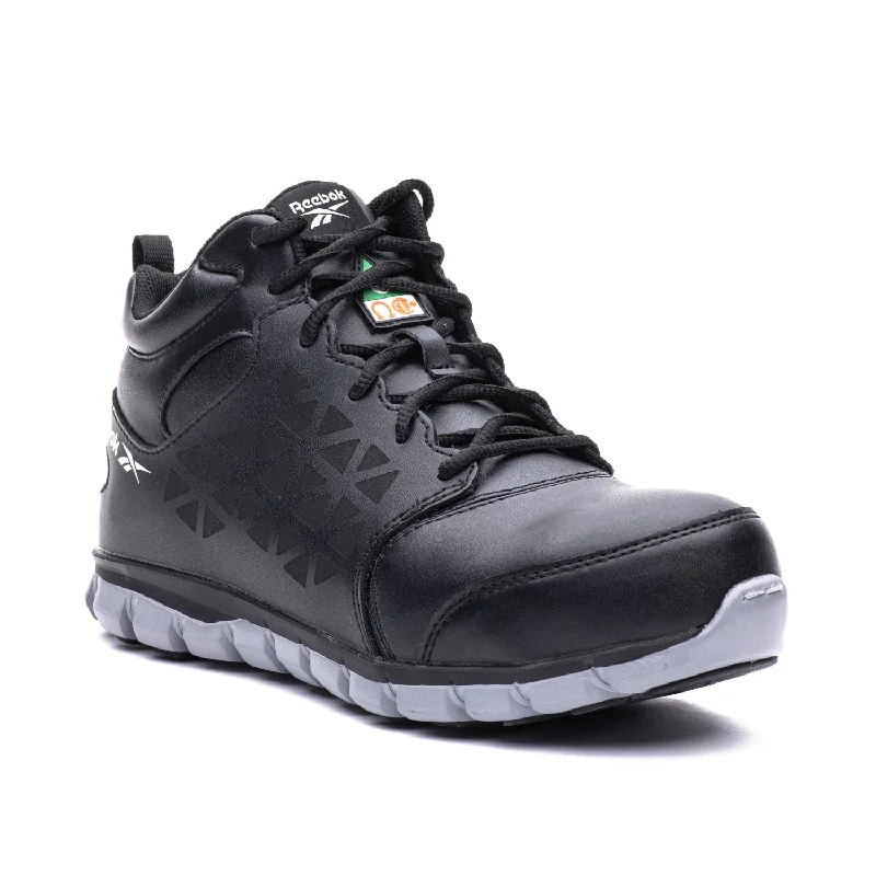 Men's puncture - resistant work & safety boots with Kevlar soleSublite Hi-Top Athletic Men's composite toe leather work boots IB4142