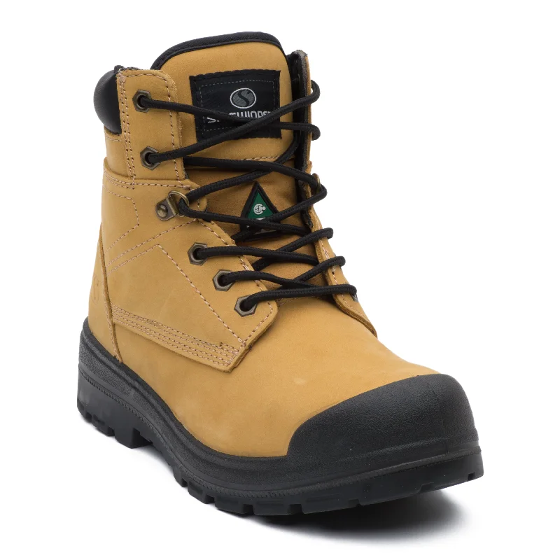 Men's work & safety boots with a quick - lace system for easy on and offSven 2.0 6" steel toe leather work boots - 620