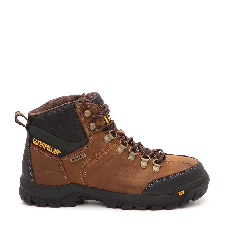 Men's work & safety boots with a flame - resistant upper for firefighting or welding workThreshold Soft-Toe Waterproof Boot Brown Men's work & safety boots with a flame - resistant upper for firefighting or welding workThreshold Soft-Toe Waterproof Boot Brown