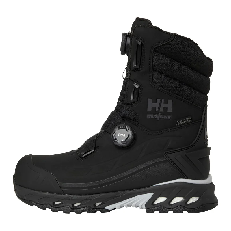 Men's slip - resistant work & safety boots for oily surfacesHelly Hansen 78480 Bifrost Tall BOA S7S Helly Tech Safety Winter Boots Men's slip - resistant work & safety boots for oily surfacesHelly Hansen 78480 Bifrost Tall BOA S7S Helly Tech Safety Winter Boots