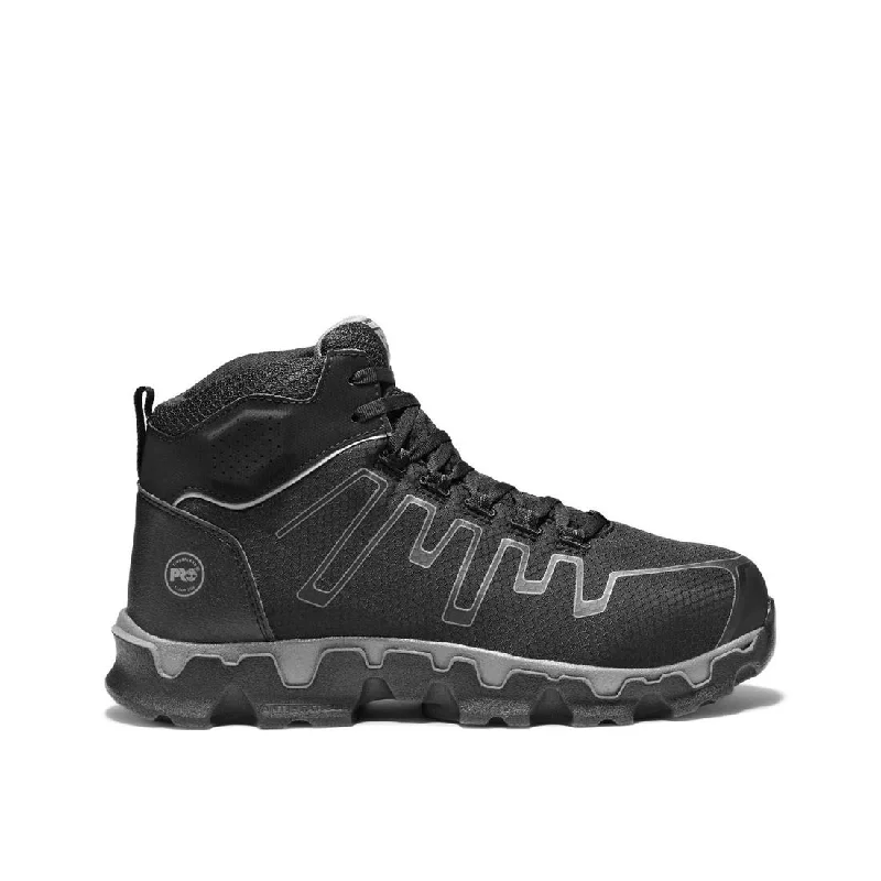 Men's shock - absorbing work & safety boots for long - hours standingPowertrain Sport Alloy-Toe Work Boot Black