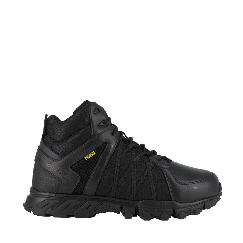 Men's work & safety boots with a removable insole for easy cleaningTrailgrip Alloy-Toe Metguard Athletic Work Boot Black