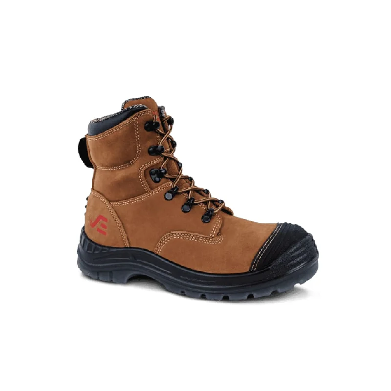 Brawn Safety Work Boots Dark Brown