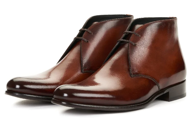 Men's full - grain leather chukka boots for durability and qualityThe Newman Chukka Boot - Brown Men's full - grain leather chukka boots for durability and qualityThe Newman Chukka Boot - Brown