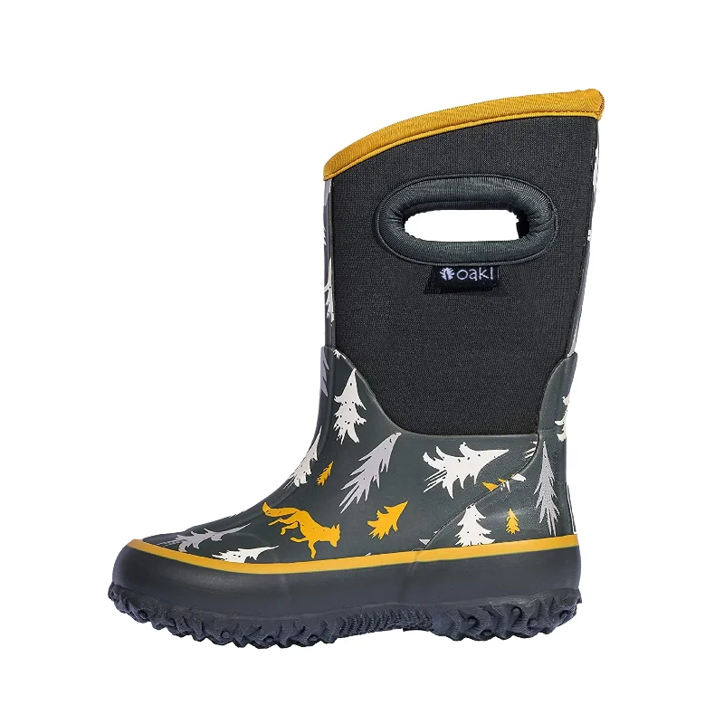 Men's leather - trimmed canvas snow bootsWildlife Tracker Neoprene Rain/Snow Boots