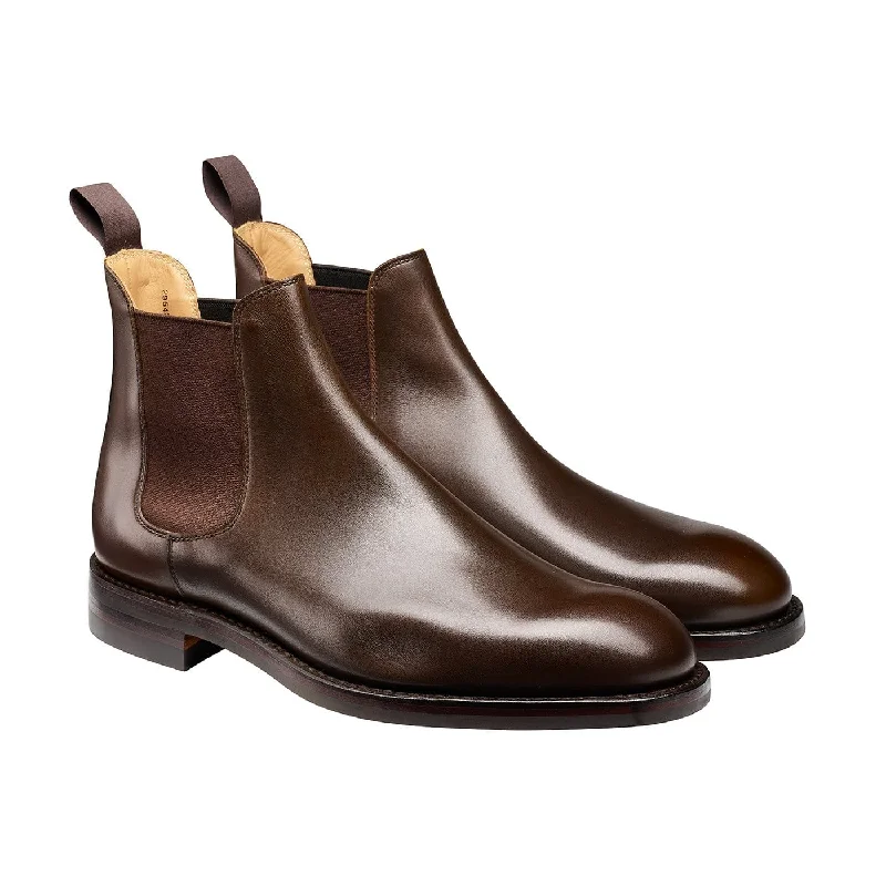 Men's odor - resistant Chelsea boots with a special liningChelsea 5 Dark Brown Wax Calf