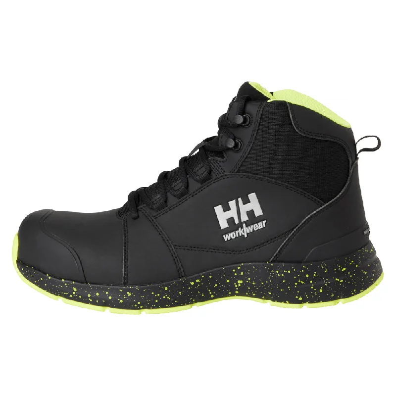 Men's breathable mesh - lined work & safety boots for hot weatherHelly Hansen 78321 Barcode MXR Mid S3S Safety Boots