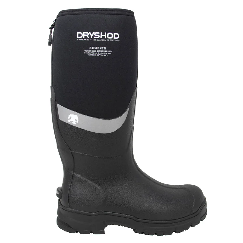 Men's water - resistant snow boots for slushy conditionsSteadyeti Hi Pull On Boots