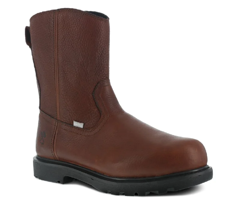 Men's metatarsal guard work & safety boots for heavy - duty tasksIron Age #IA0195 Hauler Internal Met Work Boots Men's metatarsal guard work & safety boots for heavy - duty tasksIron Age #IA0195 Hauler Internal Met Work Boots