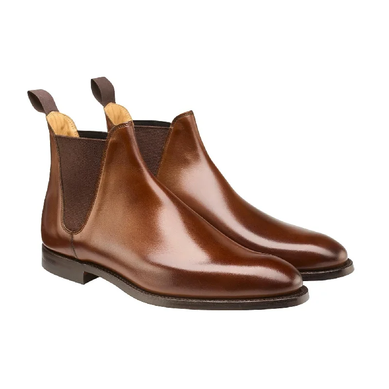 Men's waterproof Chelsea boots for rainy or snowy daysChelsea 8 Dark Brown Burnished Calf Men's waterproof Chelsea boots for rainy or snowy daysChelsea 8 Dark Brown Burnished Calf