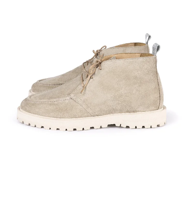 Men's classic brown leather chukka boots with a minimalist designCQP Astra Suede Chukka Boot: Taupe Men's classic brown leather chukka boots with a minimalist designCQP Astra Suede Chukka Boot: Taupe